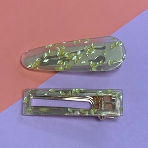 Korean Acrylic Trendy Hair Clips